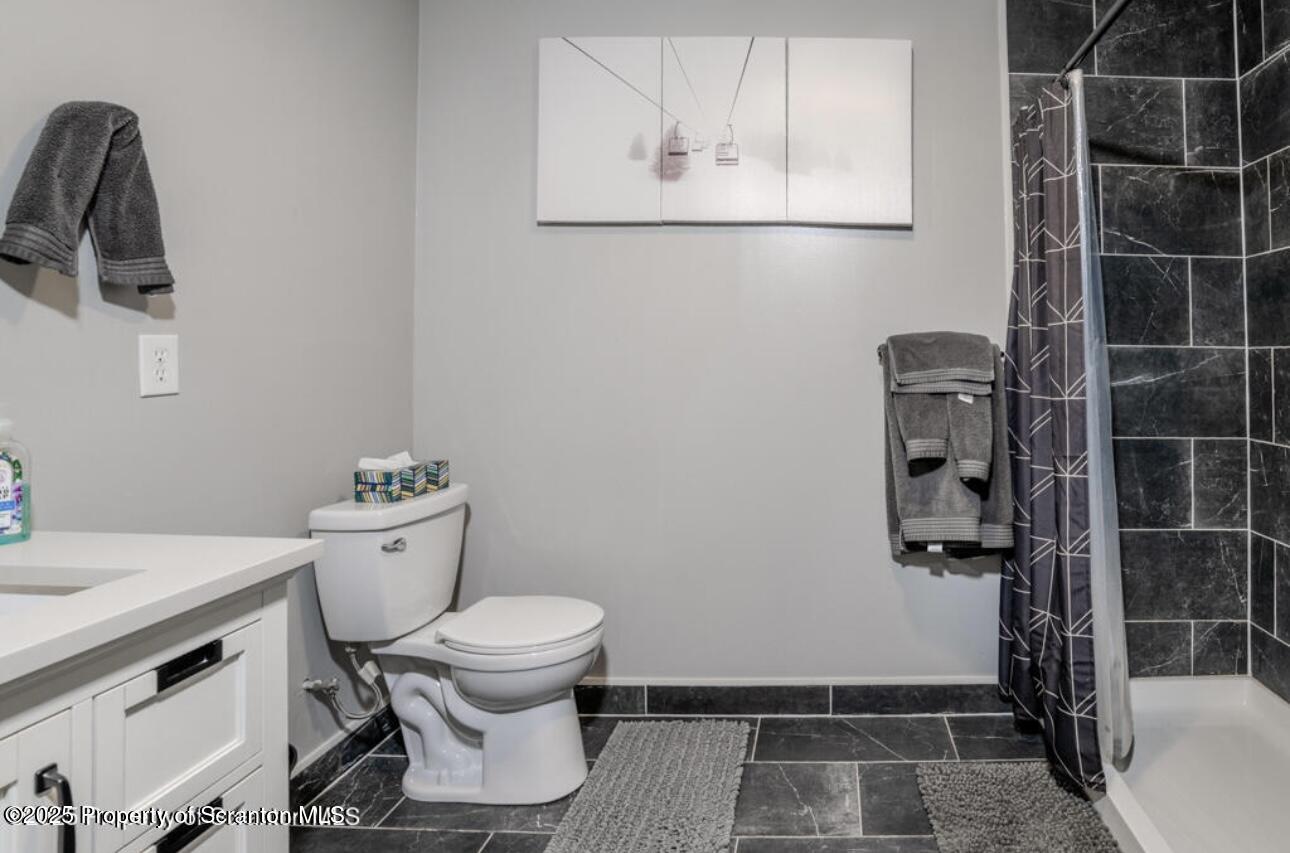 4562 Highway 374 Nicholson, PA 18446 - Photo 19 of 43 a bathroom with a toilet and a shower