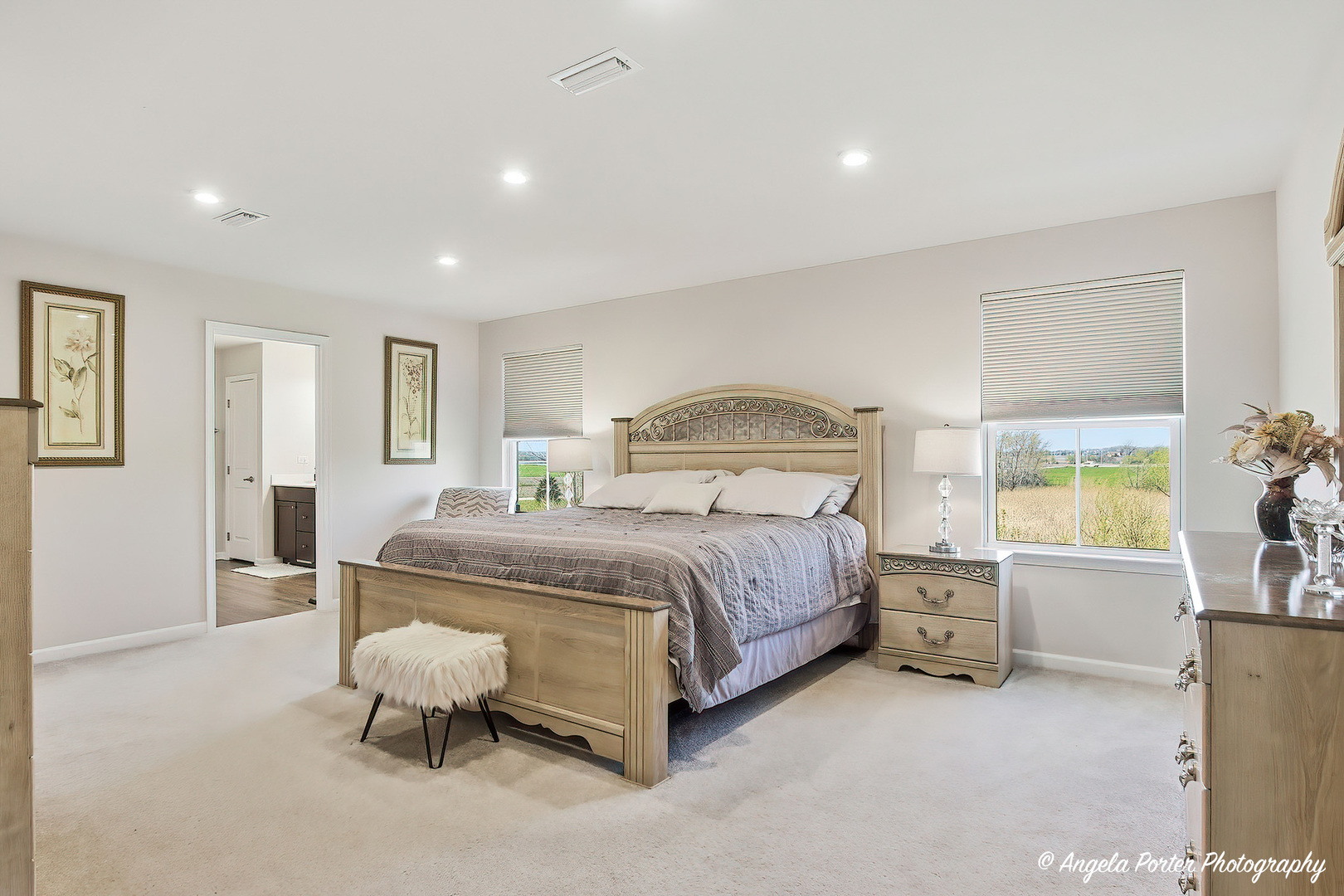 7443 Alexandra Lane Union, IL 60180 - Photo 25 of 39 a bedroom with a bed and a window