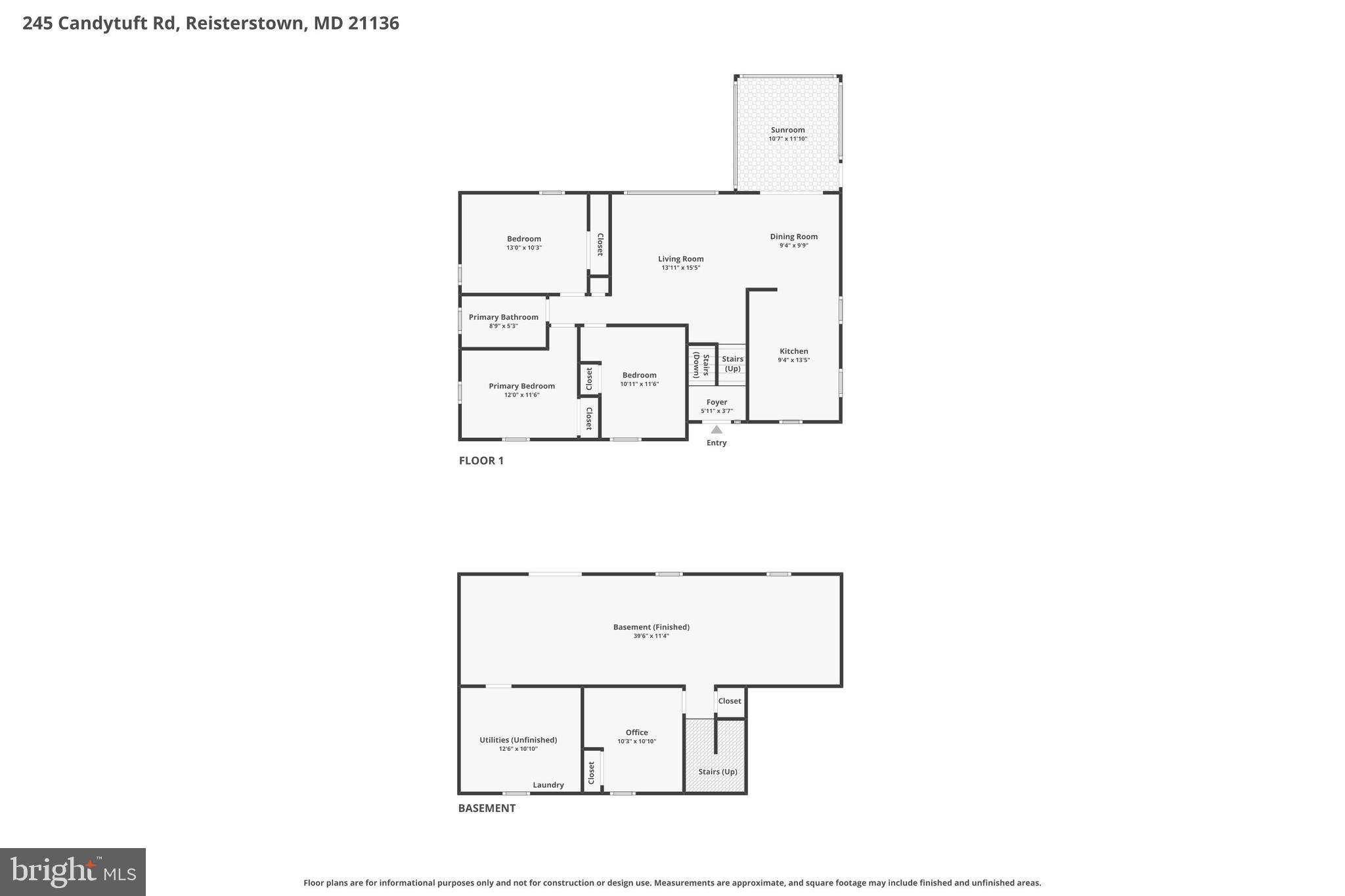 245 Candytuft Road Reisterstown, MD 21136 - Photo 40 of 40 combined floor plan