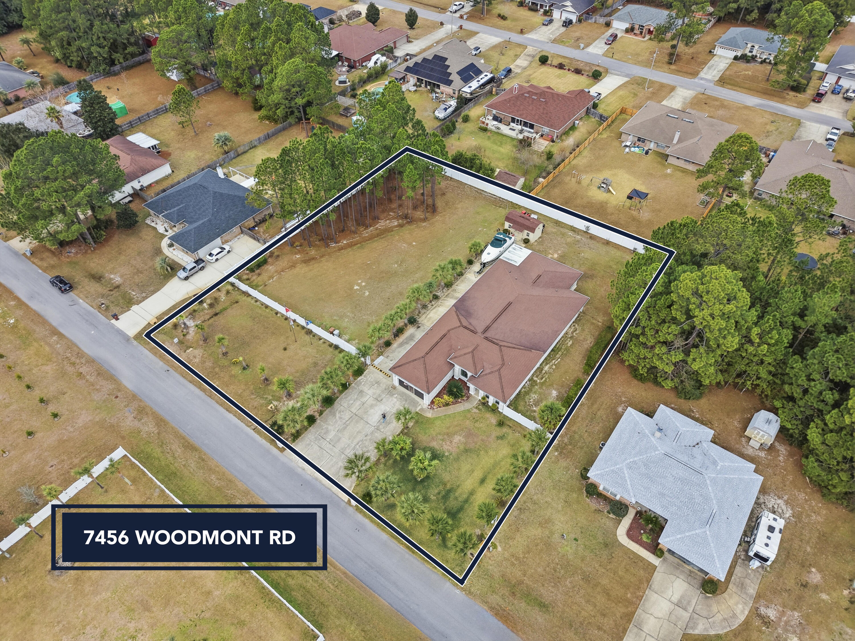 7456 Woodmont Road Navarre, FL 32566 - Photo 101 of 105 Ariel