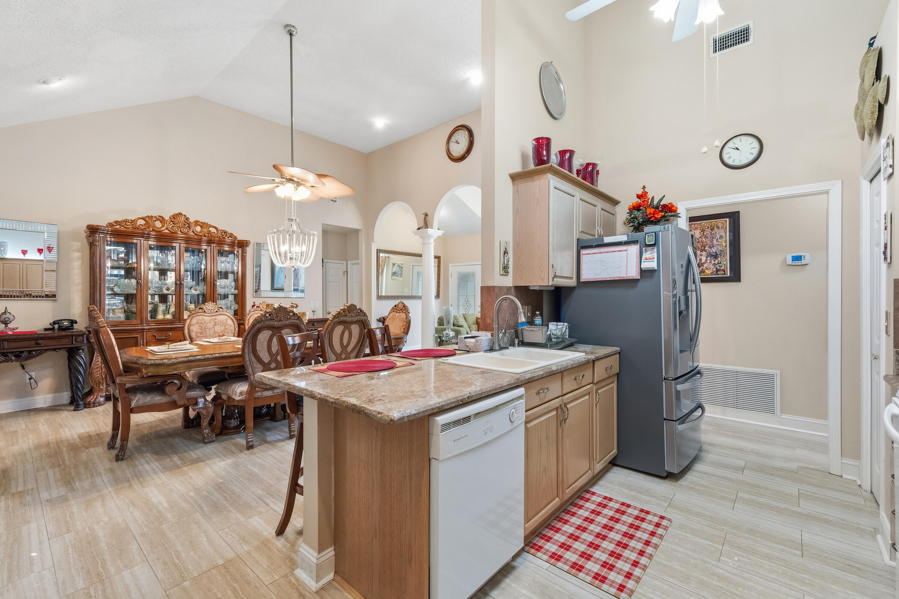 7456 Woodmont Road Navarre, FL 32566 - Photo 16 of 105 Kitchen to dining