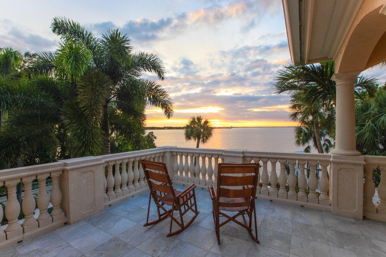71 North River Road Sewall's Point, FL 34996 - Photo 11 of 74 BALCONY VIEW