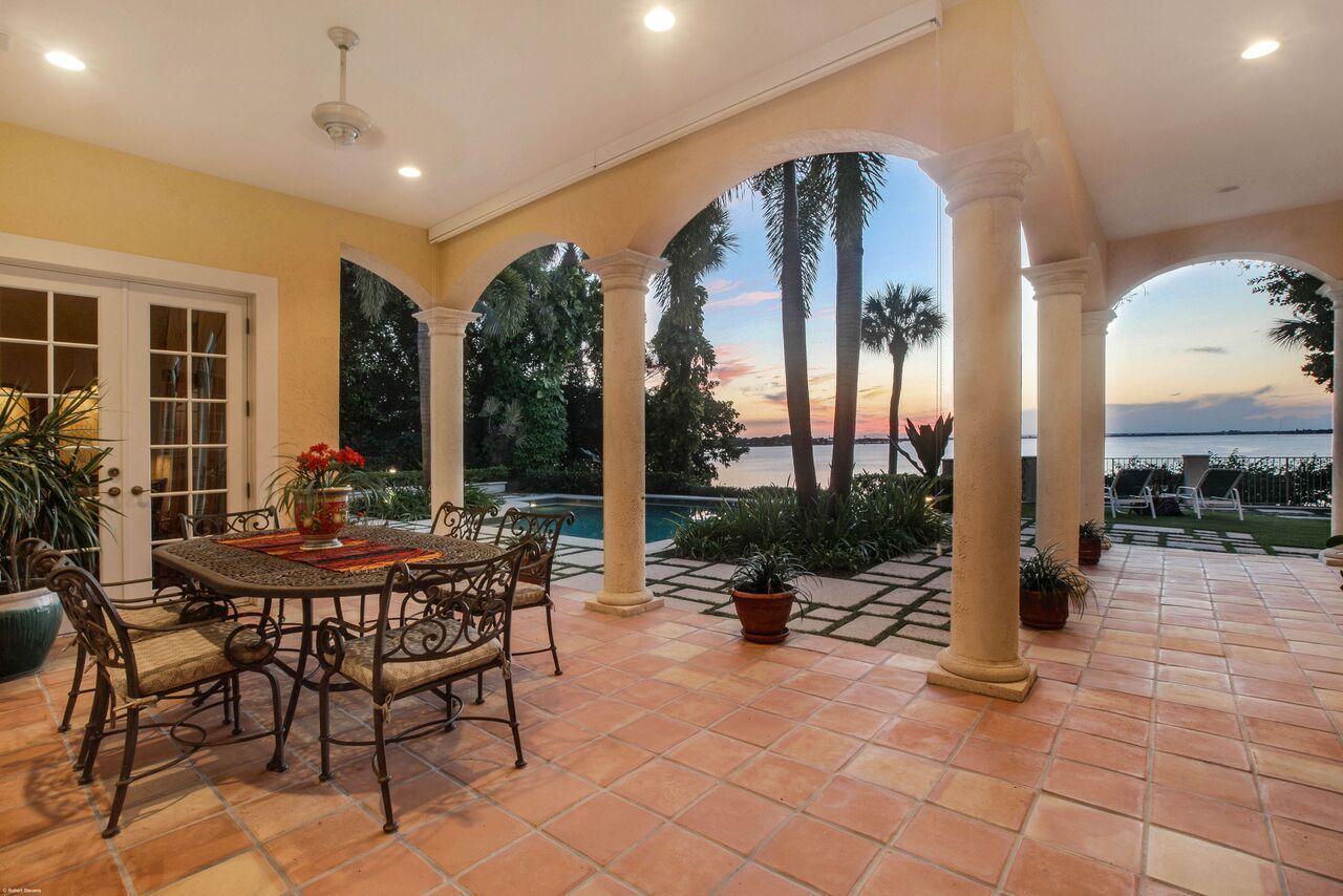 71 North River Road Sewall's Point, FL 34996 - Photo 20 of 74 PATIO WATER VIEW