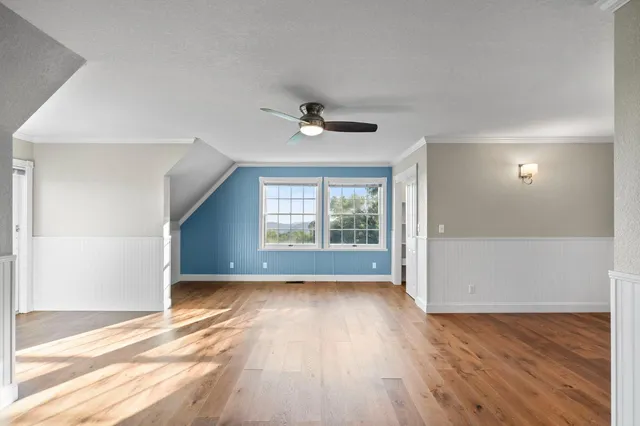 a view of a city with an ocean view