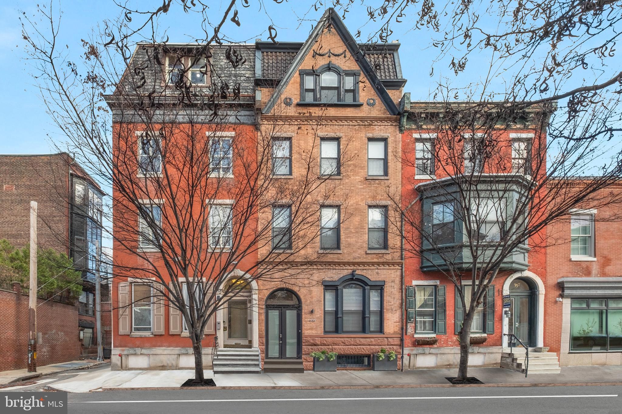 333 South 21st Street, Unit 4 Philadelphia, PA 19103 - Photo 11 of 15 a view of a building with a outdoor space