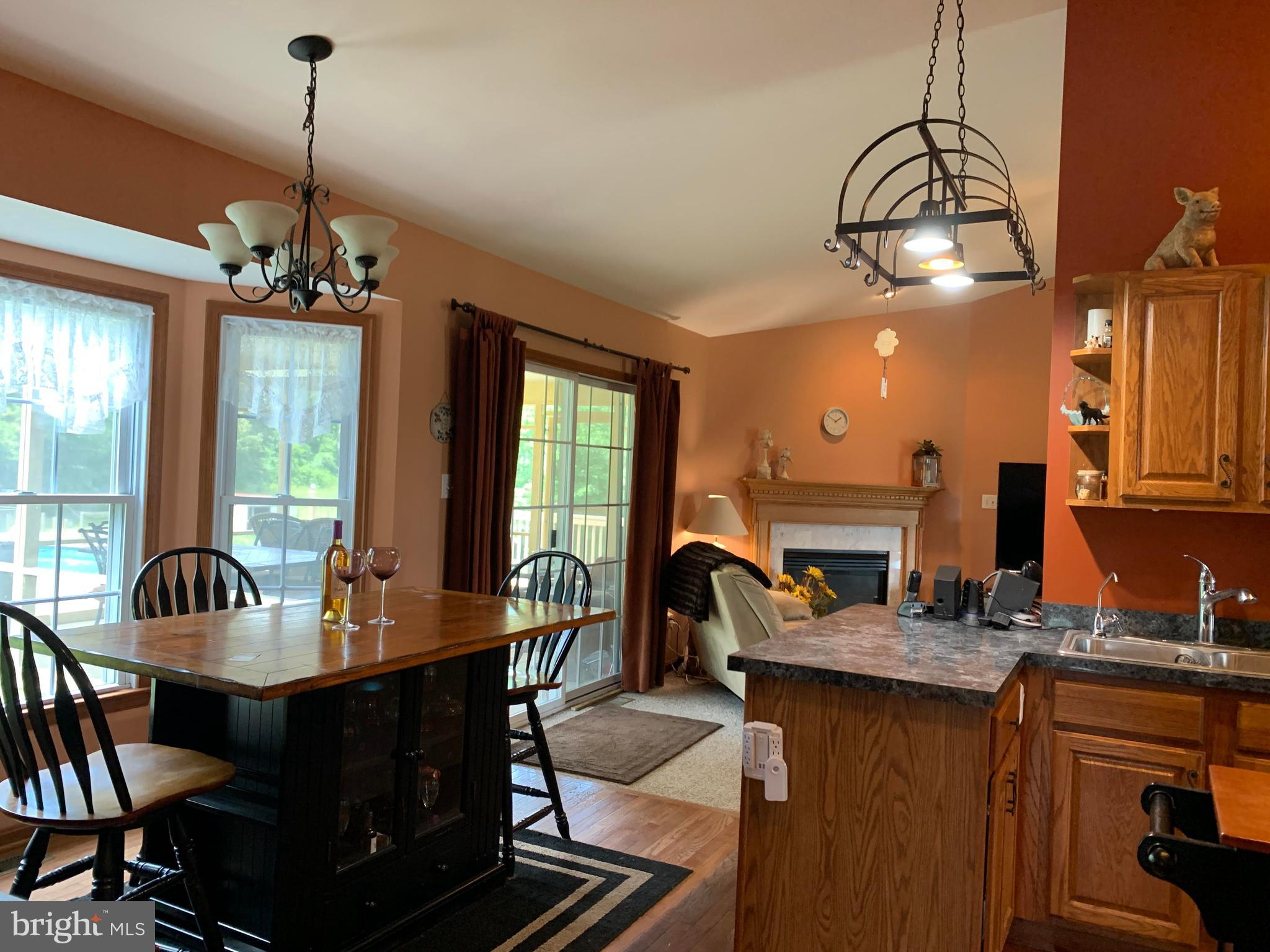 11522 Holly Road Ridgely, MD 21660 - Photo 14 of 40 Open Kitchen to Living