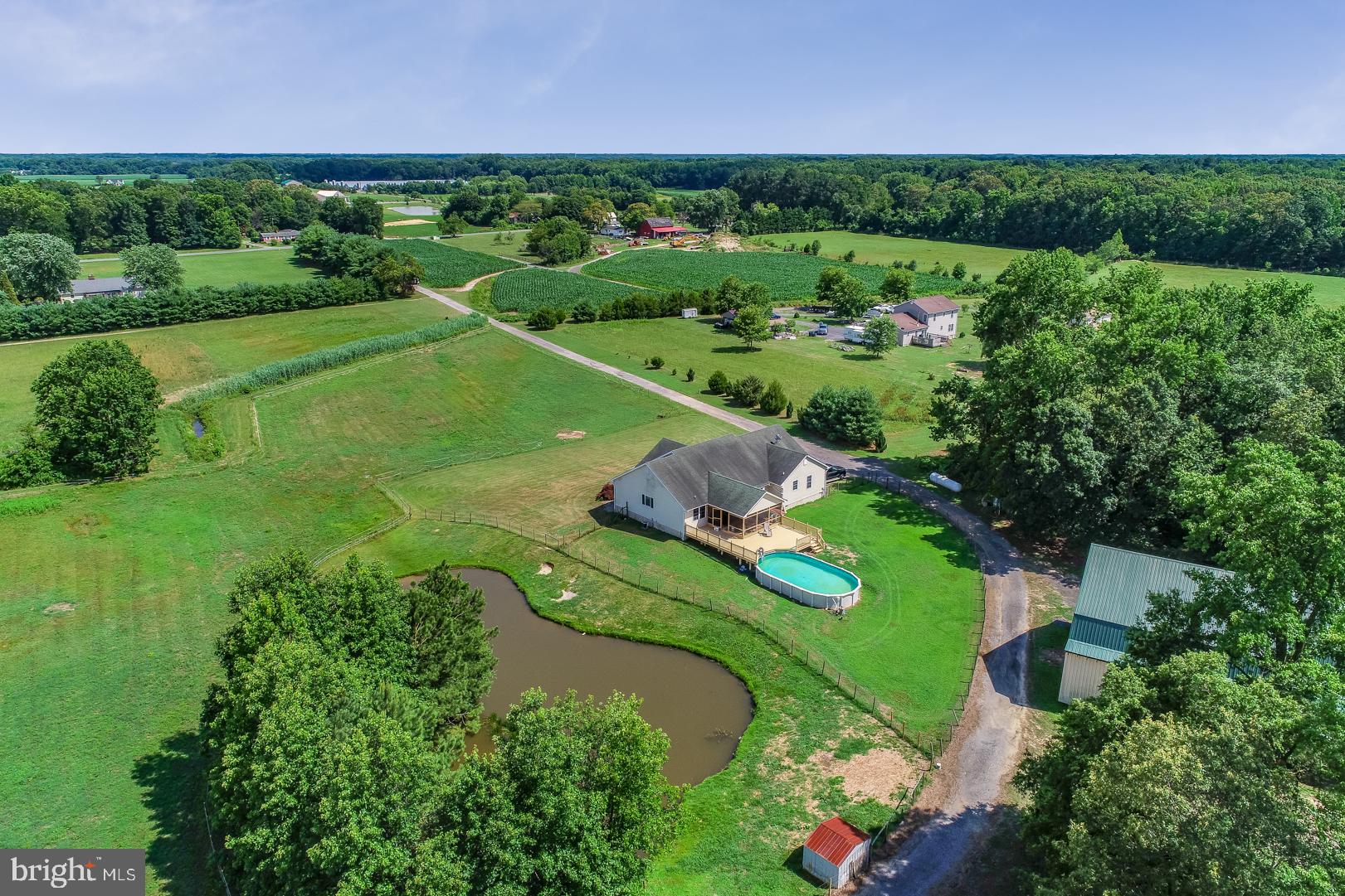 11522 Holly Road Ridgely, MD 21660 - Photo 39 of 40 Aerial View