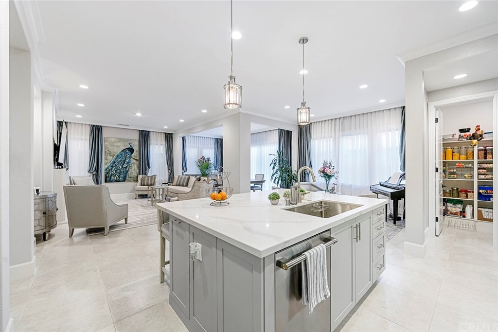 65 Rockinghorse Irvine, CA 92602 - Photo 5 of 51 a view of a kitchen and living room