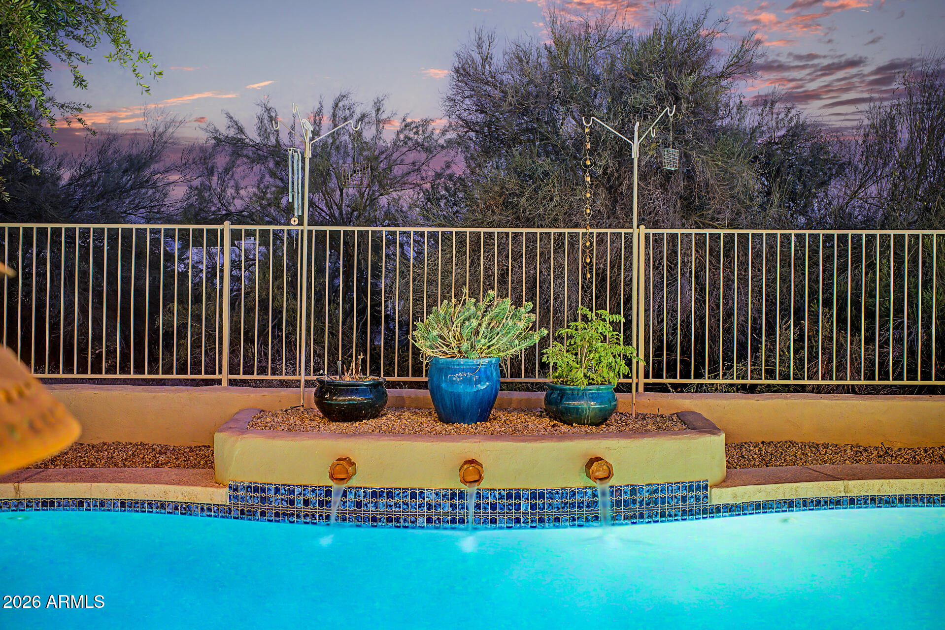 4309 East Rancho Caliente Drive Cave Creek, AZ 85331 - Photo 25 of 37 a view of a bench in the roof deck