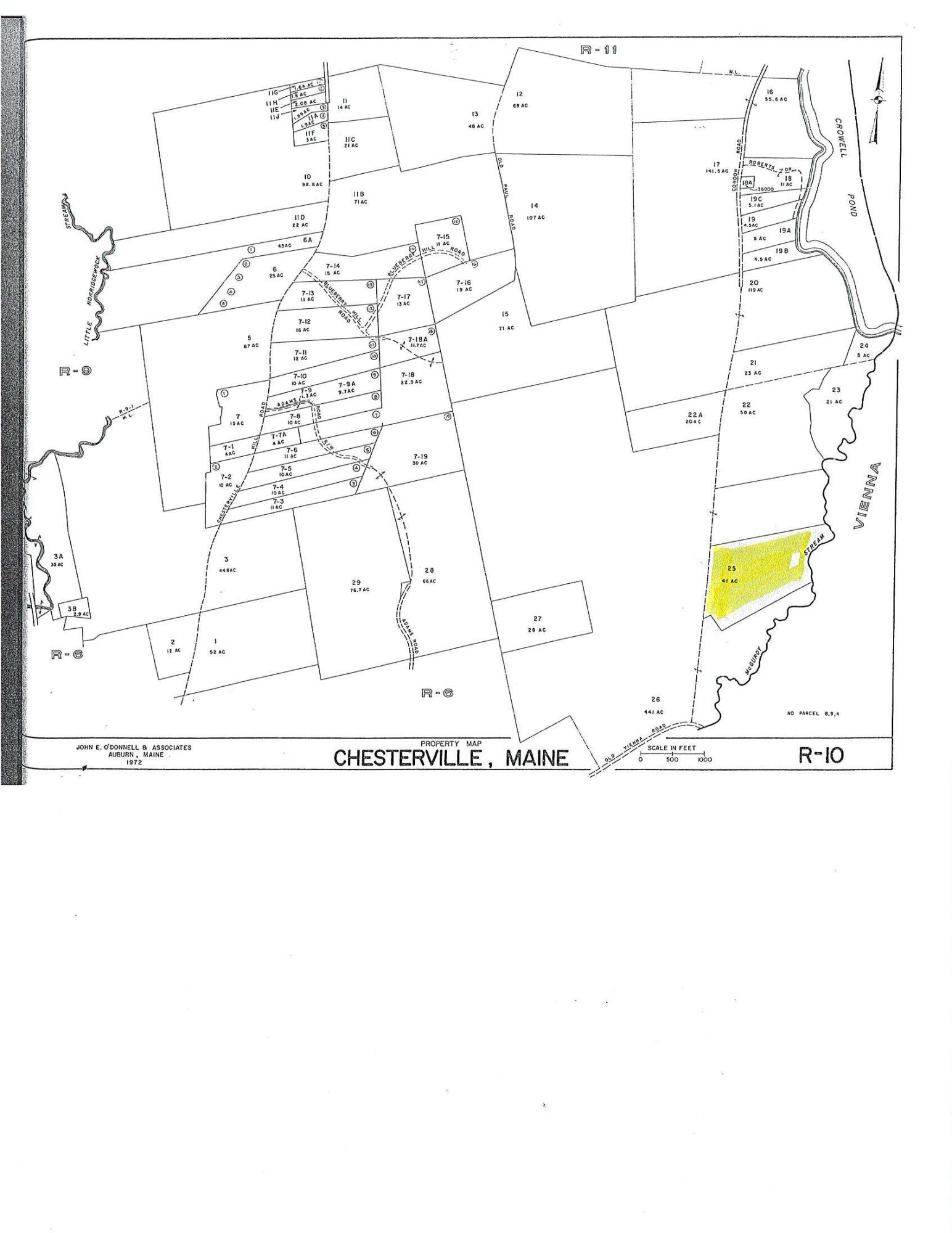 Lot 25 Cahoon Road Chesterville, ME 04938 - Photo 1 of 1 Page0001