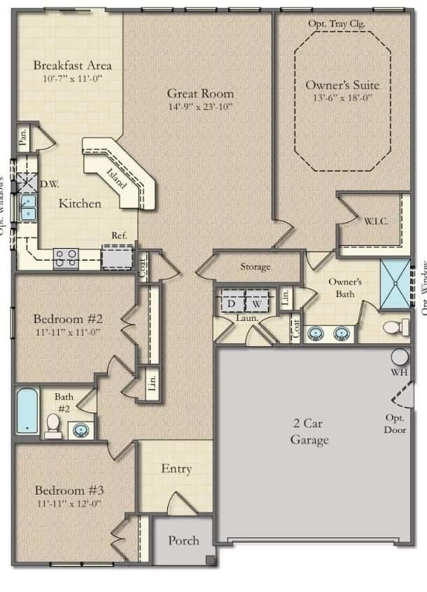 2030 Triple Crown Lane Ridgeville, SC 29472 - Photo 33 of 33 Floor Plan