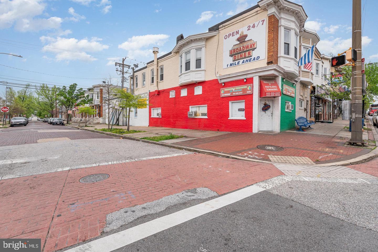 4600 Eastern Avenue Baltimore, MD 21224 - Photo 3 of 25 a street sign on a street corner