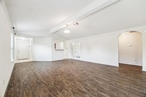 4910 Pacific Ridge Lane Rosenberg, TX 77469 - Photo 4 of 14 an empty room with wooden floor and windows