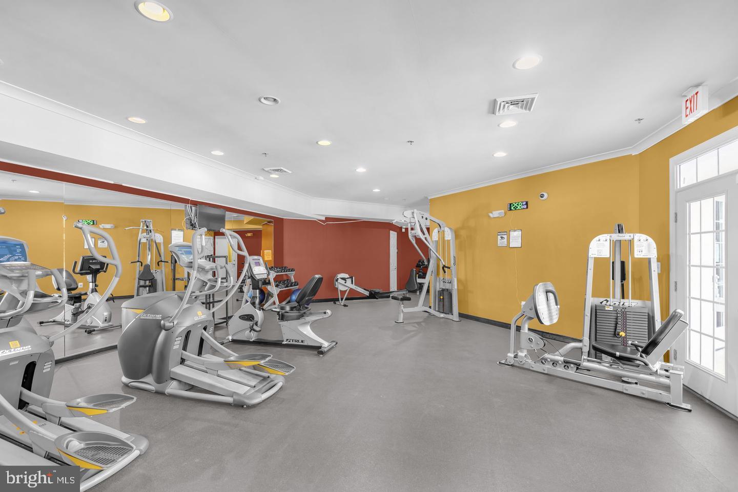 637 Spectator Avenue Landover, MD 20785 - Photo 52 of 54 a view of a room with gym equipment