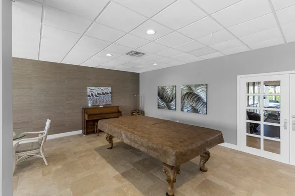 a bed room with a bed and furniture