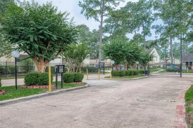 a view of a house with a street