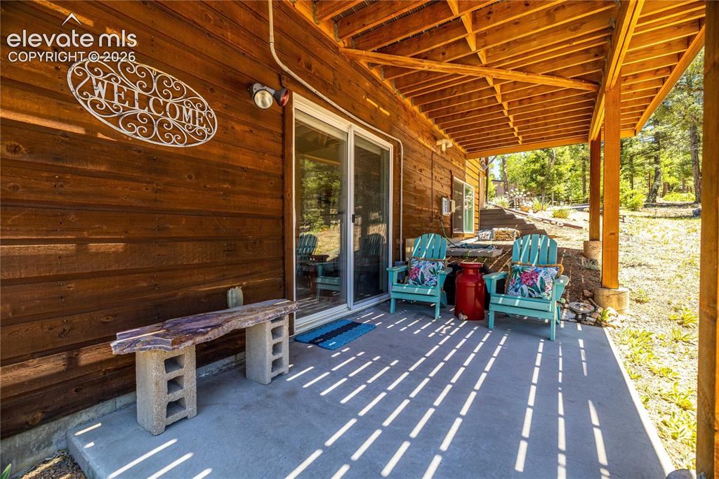 161 Wahsatch Road Florissant, CO 80816 - Photo 31 of 36 Lower Patio