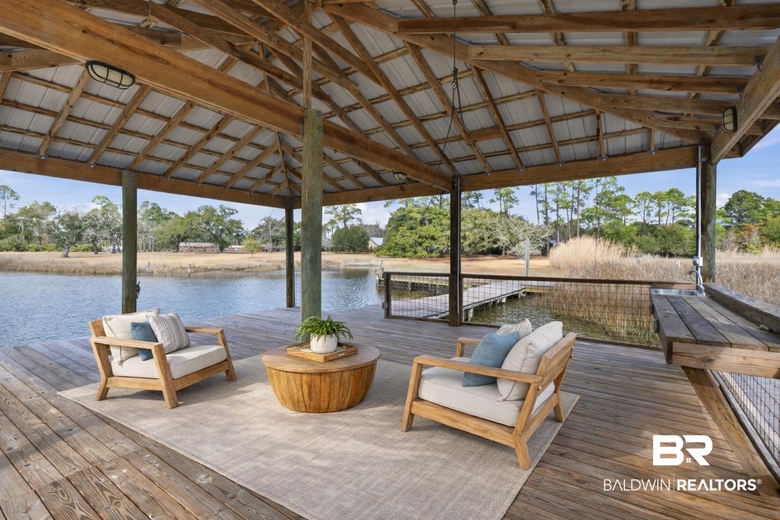 15025 Bellingrath Road Coden, AL 36523 - Photo 15 of 79 Dock area with a water view