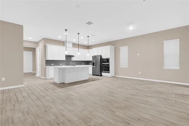 a backyard of a house