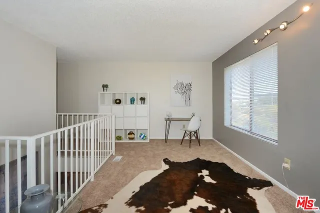 a view of workspace with a window