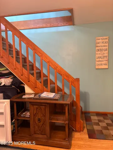 a view of an front door