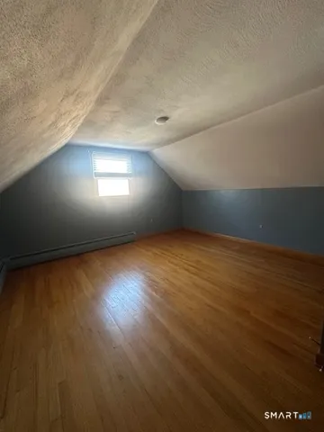 an empty room with a space