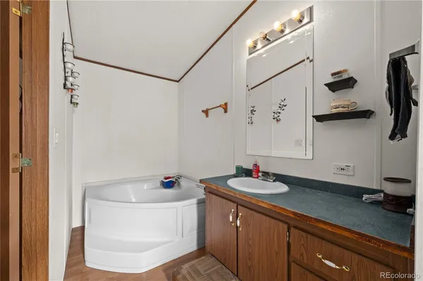 a view of a terrace with furniture