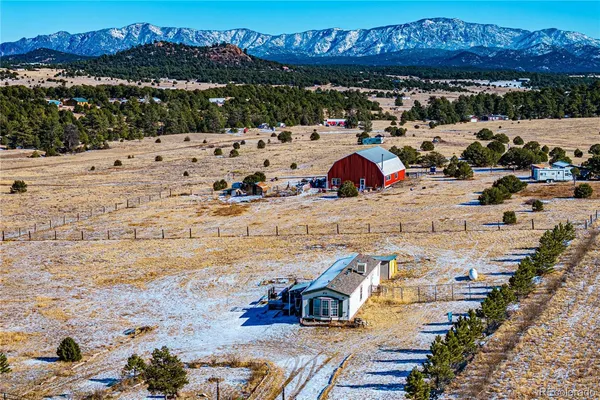 a view of a lake with houses