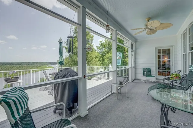 a view of a lake with a lake