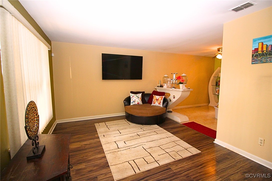 1200 Hodges Road Richmond, VA 23224 - Photo 7 of 23 Sitting room featuring hardwood / wood-style floor
