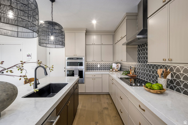 267 Fushion Lane Draper, UT 84020 - Photo 11 of 26 Cook, entertain, or grab a quick snack—this kitchen is built for real life. *Model Home Photo