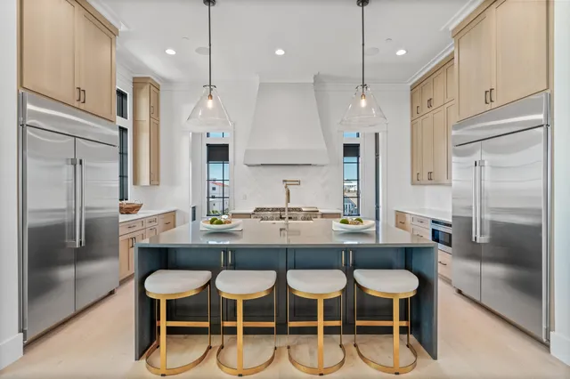 a bedroom with a bed couch and a window