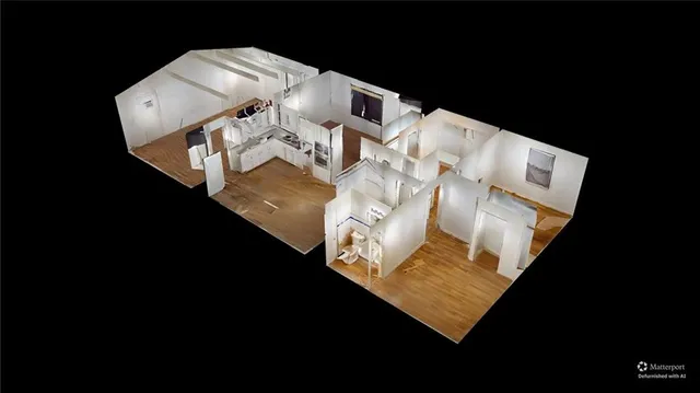 a view of living room with furniture