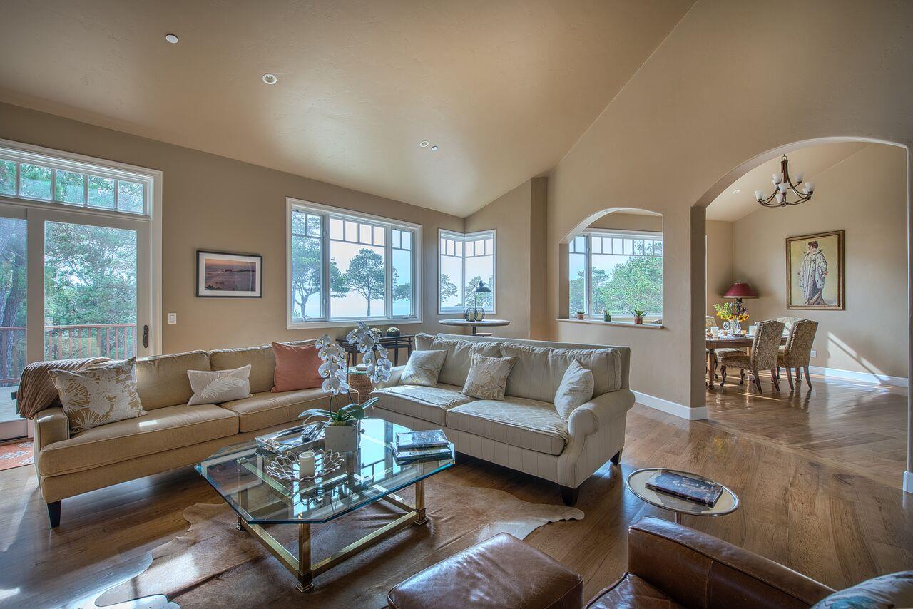 62 Corona Road Carmel, CA 93923 - Photo 10 of 28 a living room with furniture and a large window