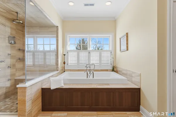 a room with a sink and a window