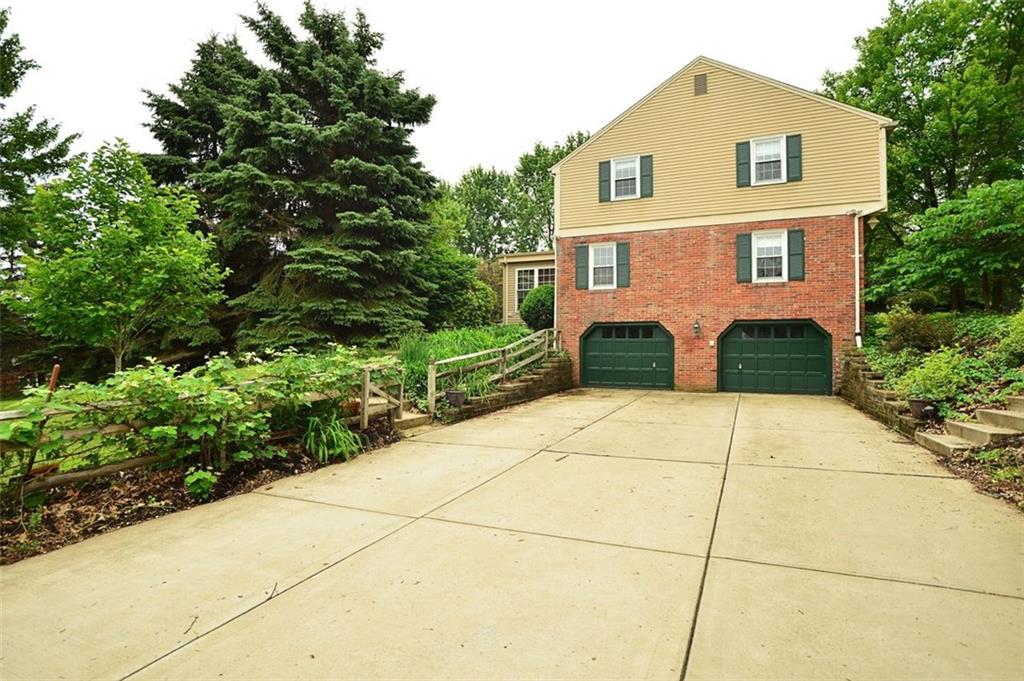 10550 Grubbs Road Wexford, PA 15090 - Photo 24 of 25 Newer concrete driveway can easily accommodate 8 cars or a camper or boat!