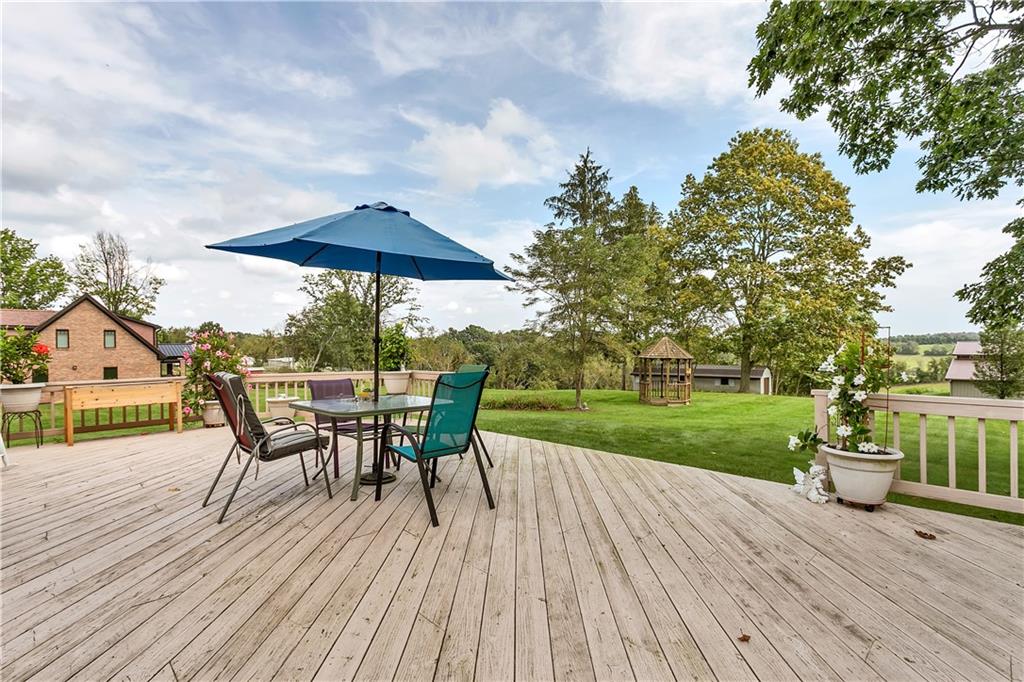 532 Valley View Road Eighty Four, PA 15330 - Photo 22 of 25 a view of a table and chairs on roof deck