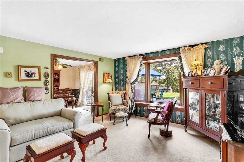532 Valley View Road Eighty Four, PA 15330 - Photo 6 of 25 a living room with furniture and a floor to ceiling window
