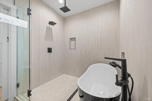 a bathroom with a toilet and sink