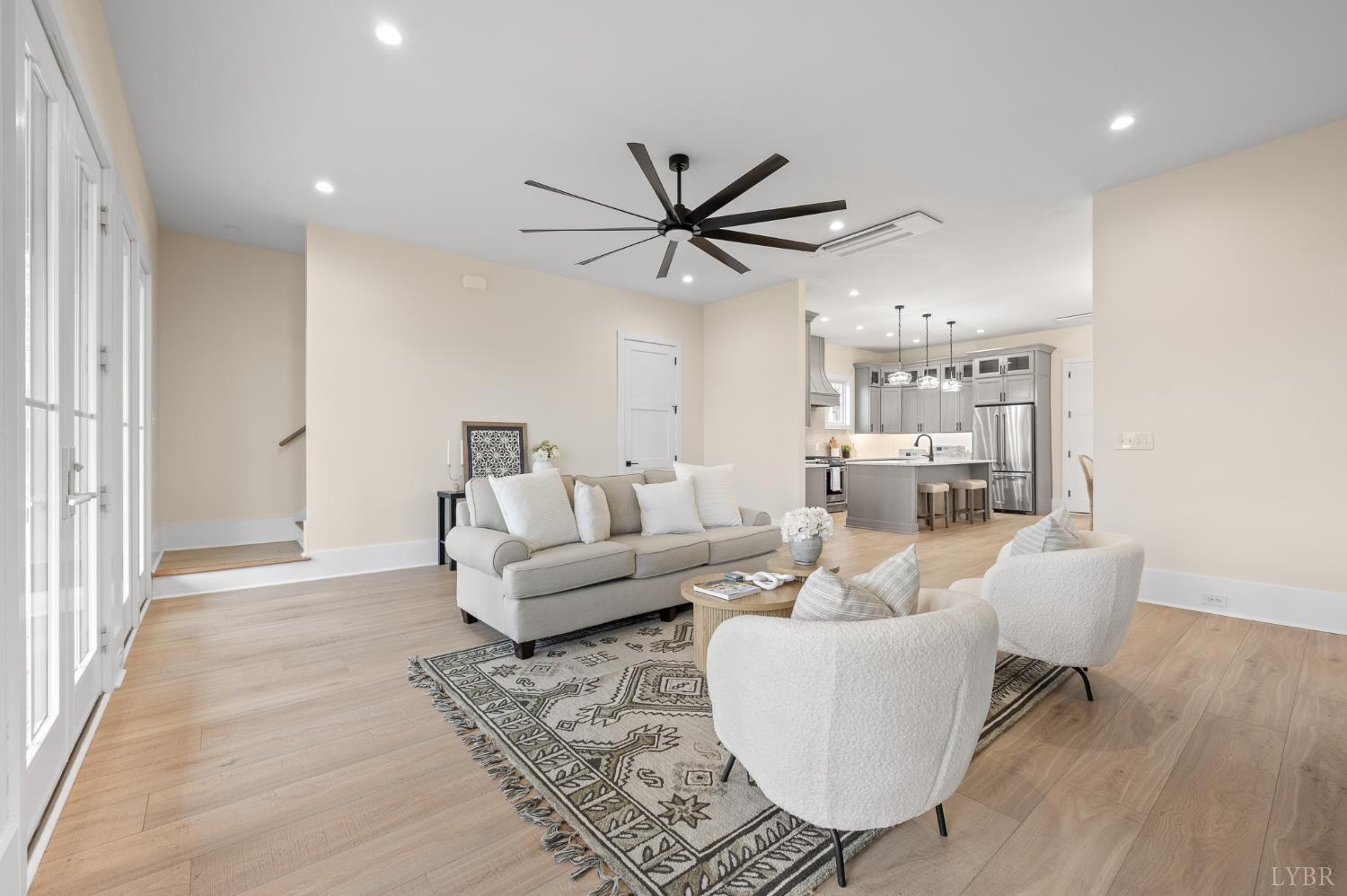 3741 Lowry Road Goode, VA 24556 - Photo 4 of 54 a living room with furniture and a large window