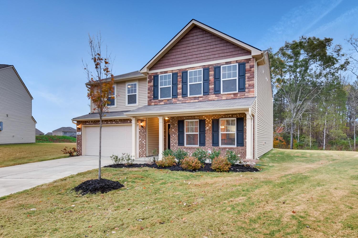 1471 Old Stone Road Lebanon, TN 37087 - Photo 27 of 27 a front view of a house with a yard