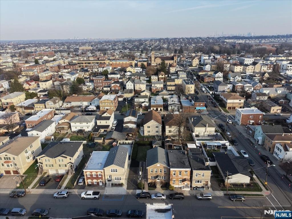 10 Irving Place Garfield, NJ 07026 - Photo 33 of 35 an aerial view of residential houses with city view