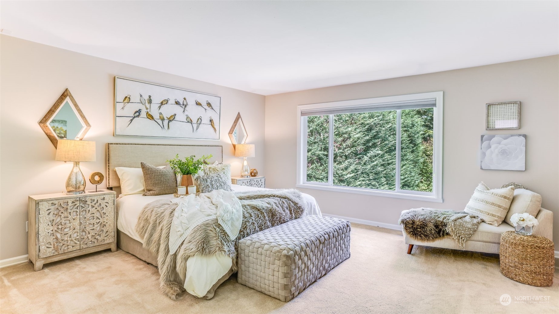 20622 Southeast 162nd Way Renton, WA 98059 - Photo 14 of 27 a bedroom with bed and a couch