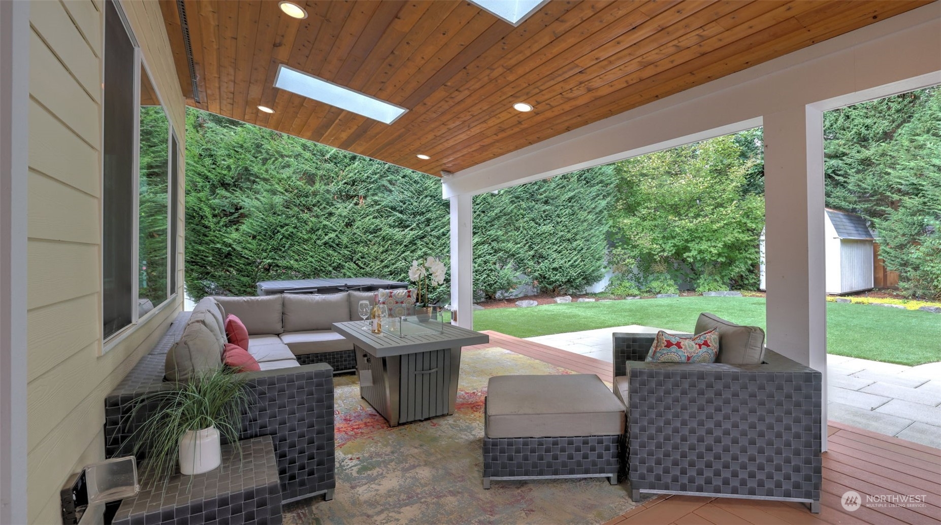 20622 Southeast 162nd Way Renton, WA 98059 - Photo 23 of 27 a outdoor living space with furniture and garden view
