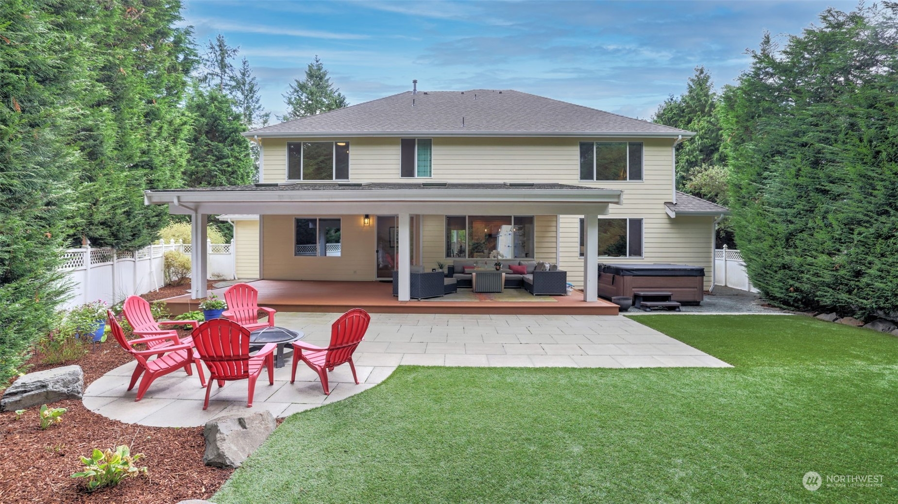 20622 Southeast 162nd Way Renton, WA 98059 - Photo 26 of 27 a view of a house with a yard patio and sitting area