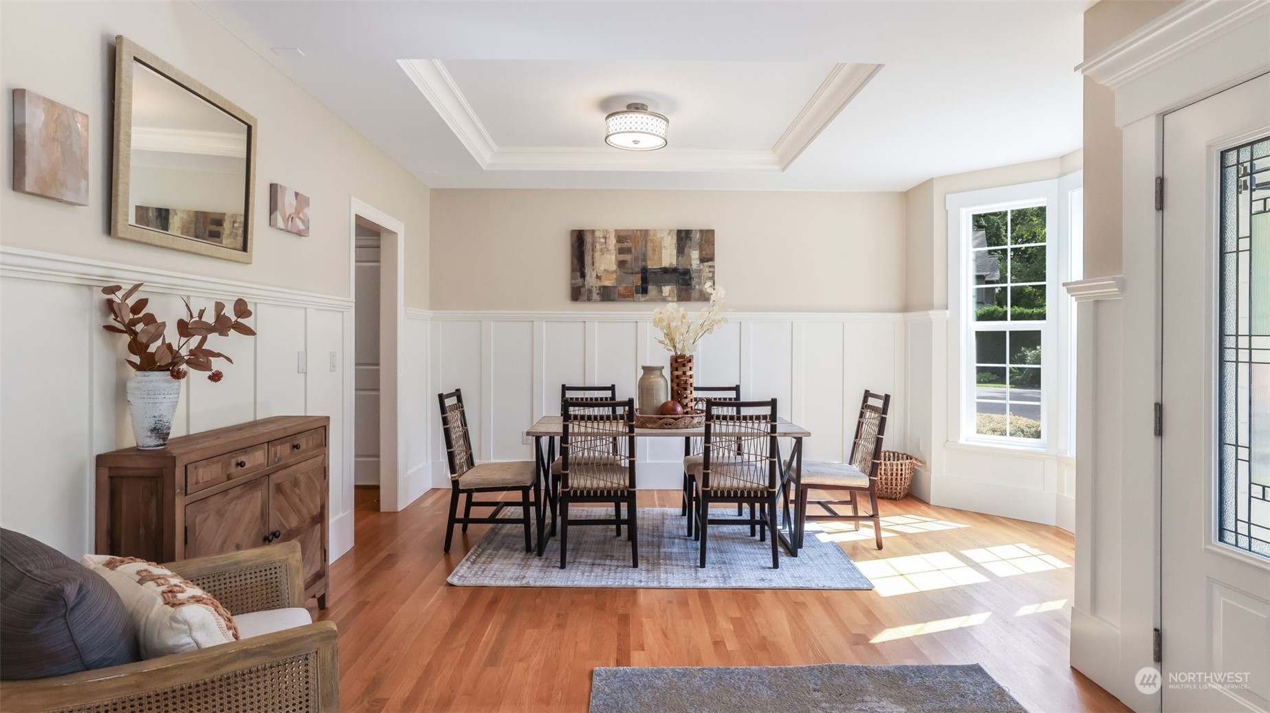 20622 Southeast 162nd Way Renton, WA 98059 - Photo 6 of 27 a view of a dining room with furniture and wooden floor