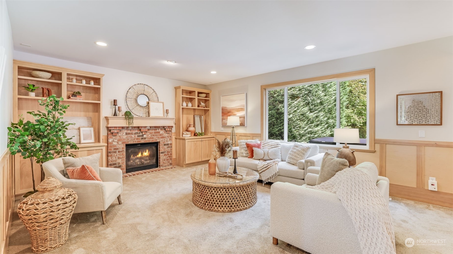 20622 Southeast 162nd Way Renton, WA 98059 - Photo 7 of 27 a living room with furniture fireplace and a large window
