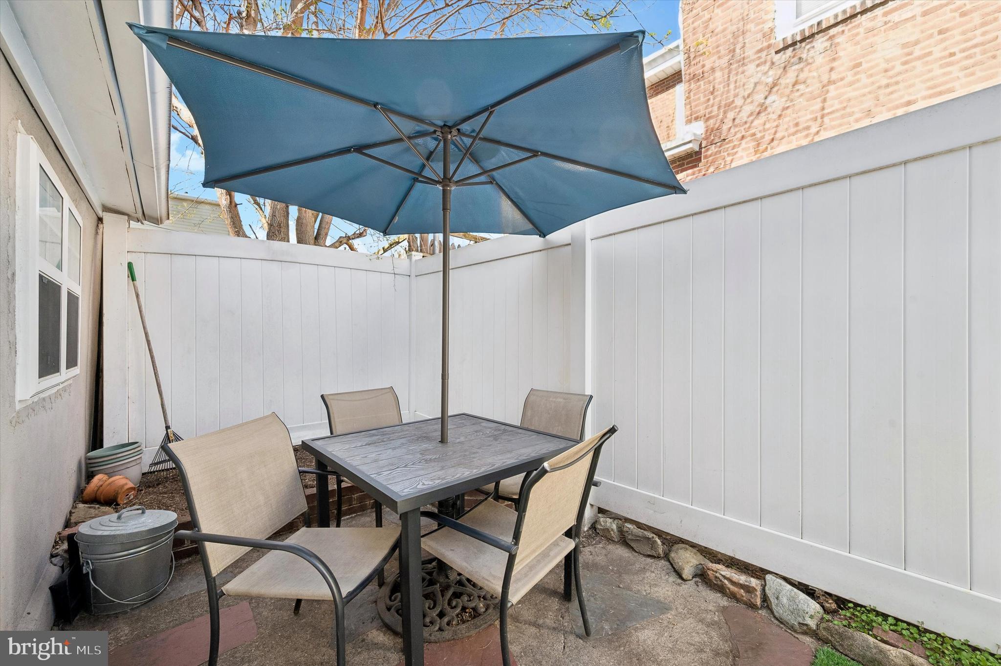 4509 Ritchie Street Philadelphia, PA 19127 - Photo 15 of 16 a table and chairs in patio