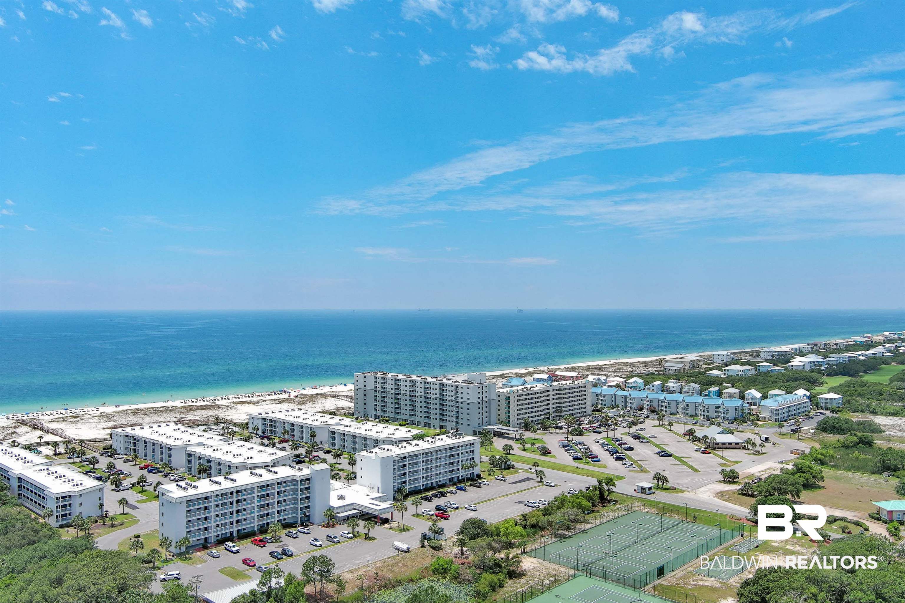400 Plantation Road, Unit 2123 Gulf Shores, AL 36542 - Photo 42 of 44 Bird's eye view with a water view