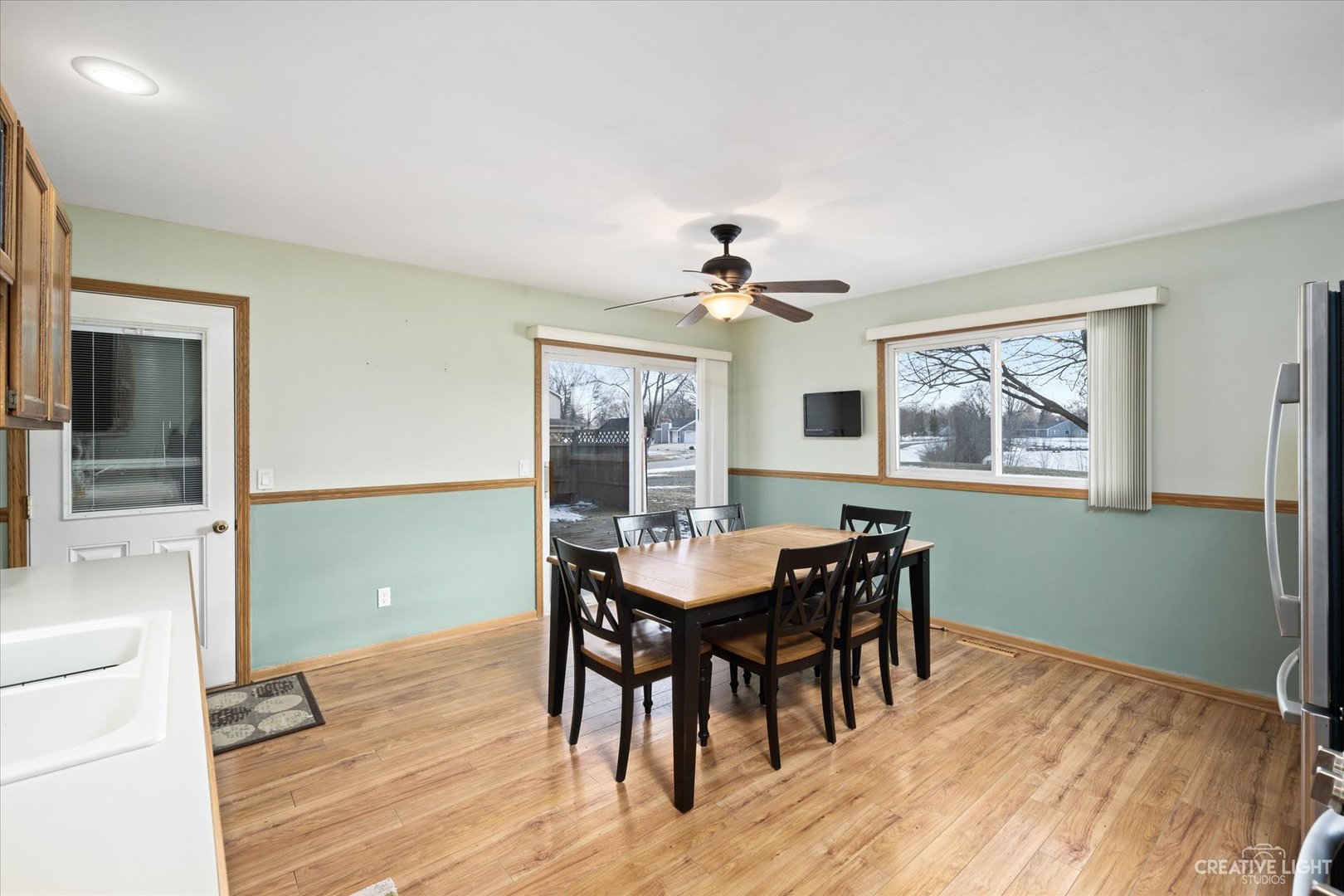 135 Heathgate Road Montgomery, IL 60538 - Photo 5 of 17 a view of a dining room with furniture window and wooden floor